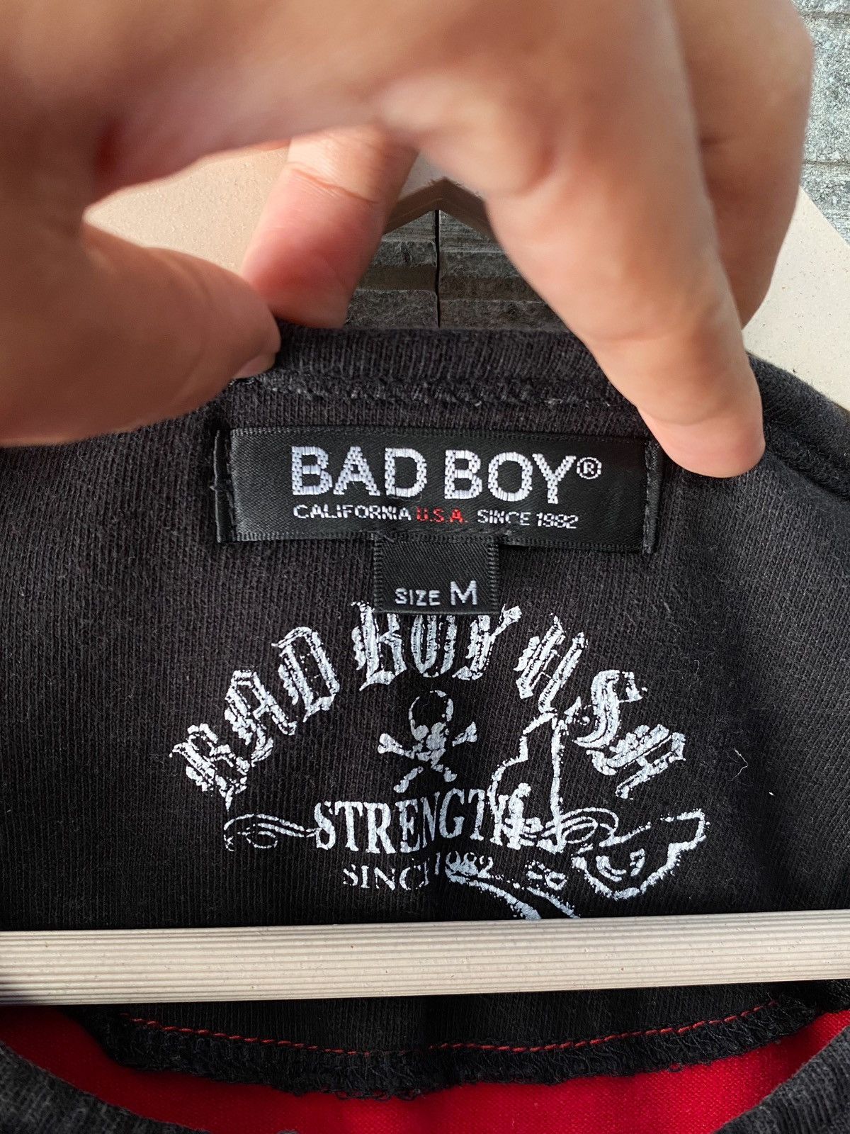 If Six Was Nine Y2K Bad Boy Poem Punks Style Long Sleeve Size US M / EU 48-50 / 2 - 5 Thumbnail