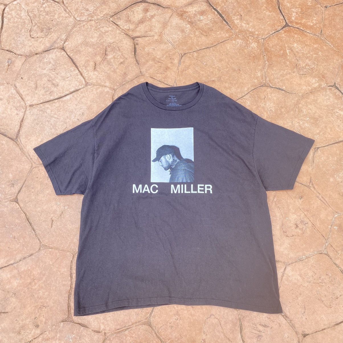 Mac Miller Rare Mac Miller American Rapper Oversized Tee Size US XL / EU 56 / 4 - 1 Thumbnail