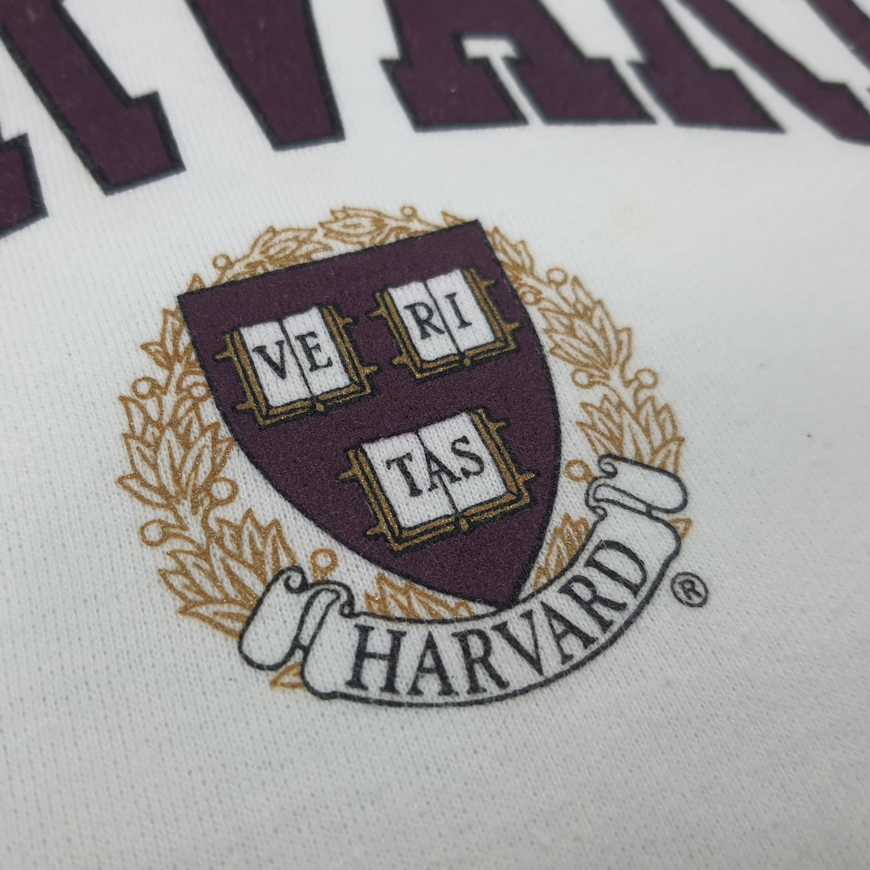 Vintage Vintage Harvard University Spell Out Sweatshirt C268N2 Size US L / EU 52-54 / 3 - 3 Thumbnail