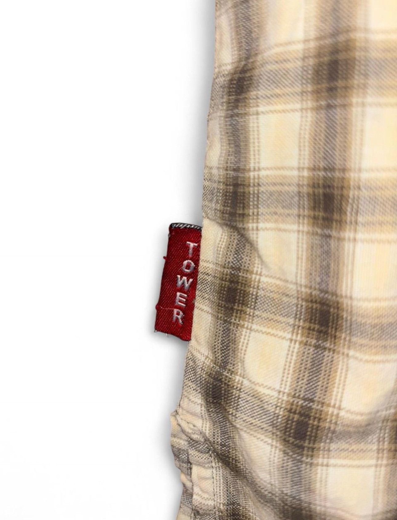 Other × Vintage Rare Y2K Tower Clothing Checkered short sleeve button up Size US L / EU 52-54 / 3 - 3 Thumbnail