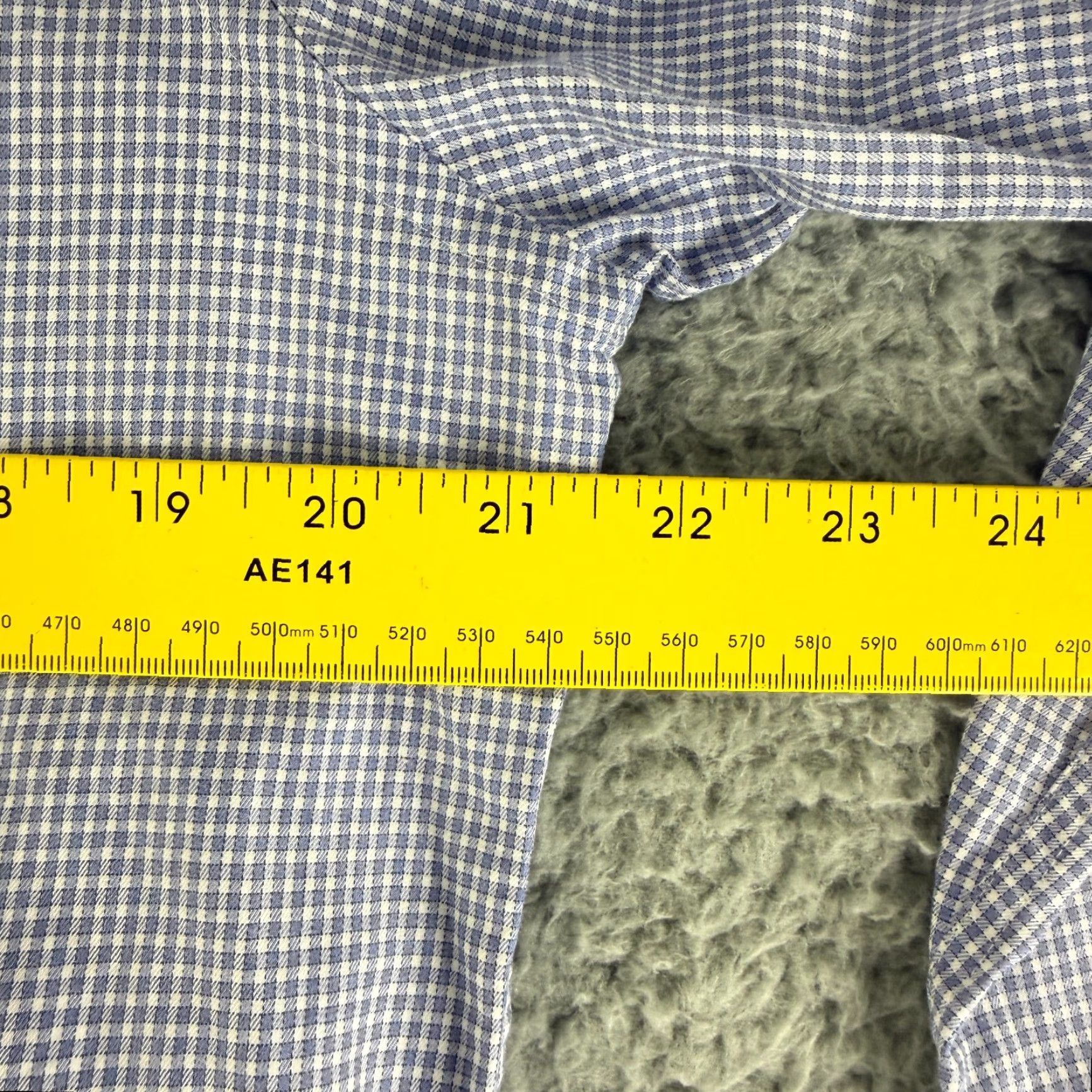 Reiss Reiss Dress Shirt Men L Blue Check Print Regular Fit Long Sleeve 100% Cotton Size 42R - 5 Thumbnail