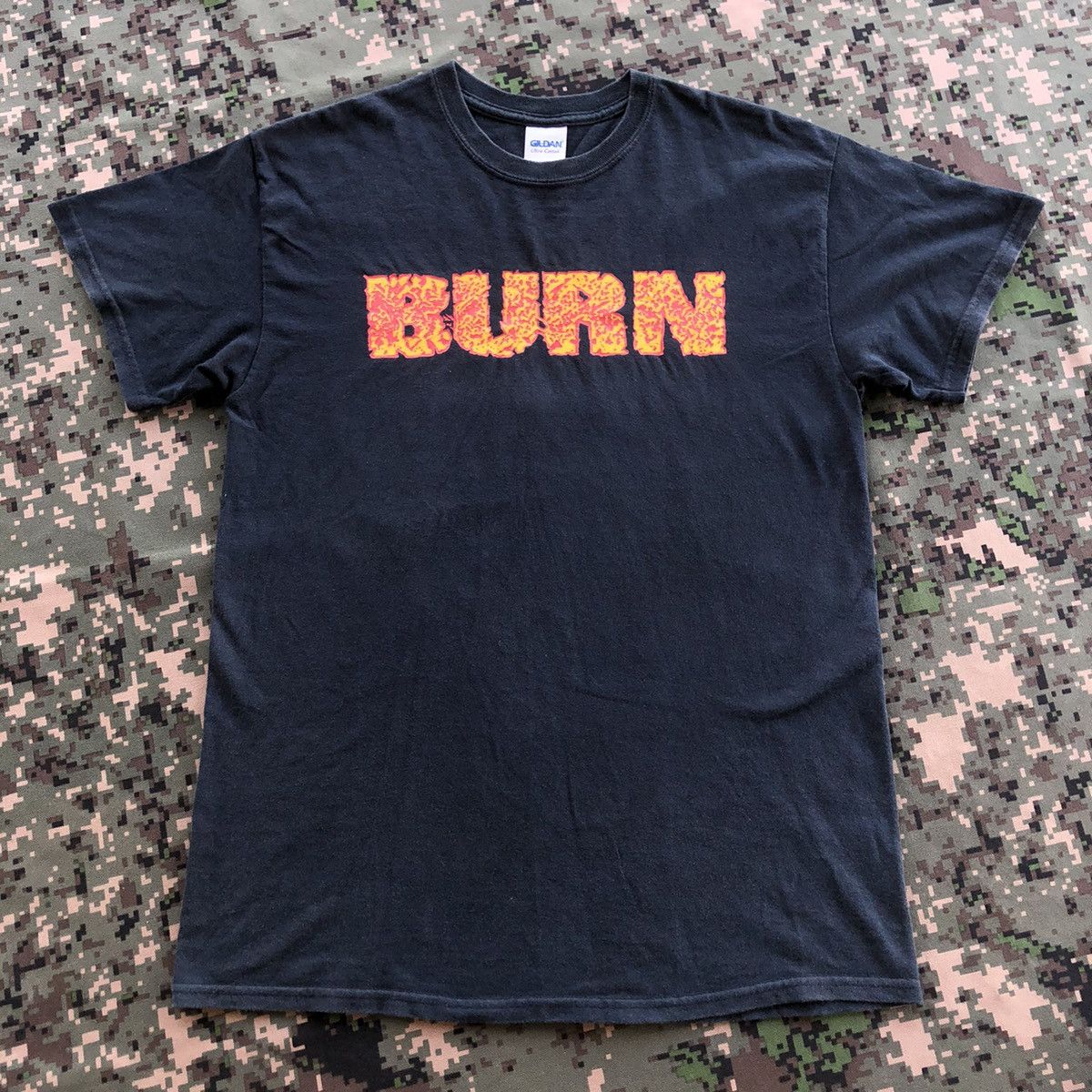 Band Tees × Vintage Vtg Burn …Shall be judged Hardcore Punk Band Tshirt Size US M / EU 48-50 / 2 - 2 Thumbnail