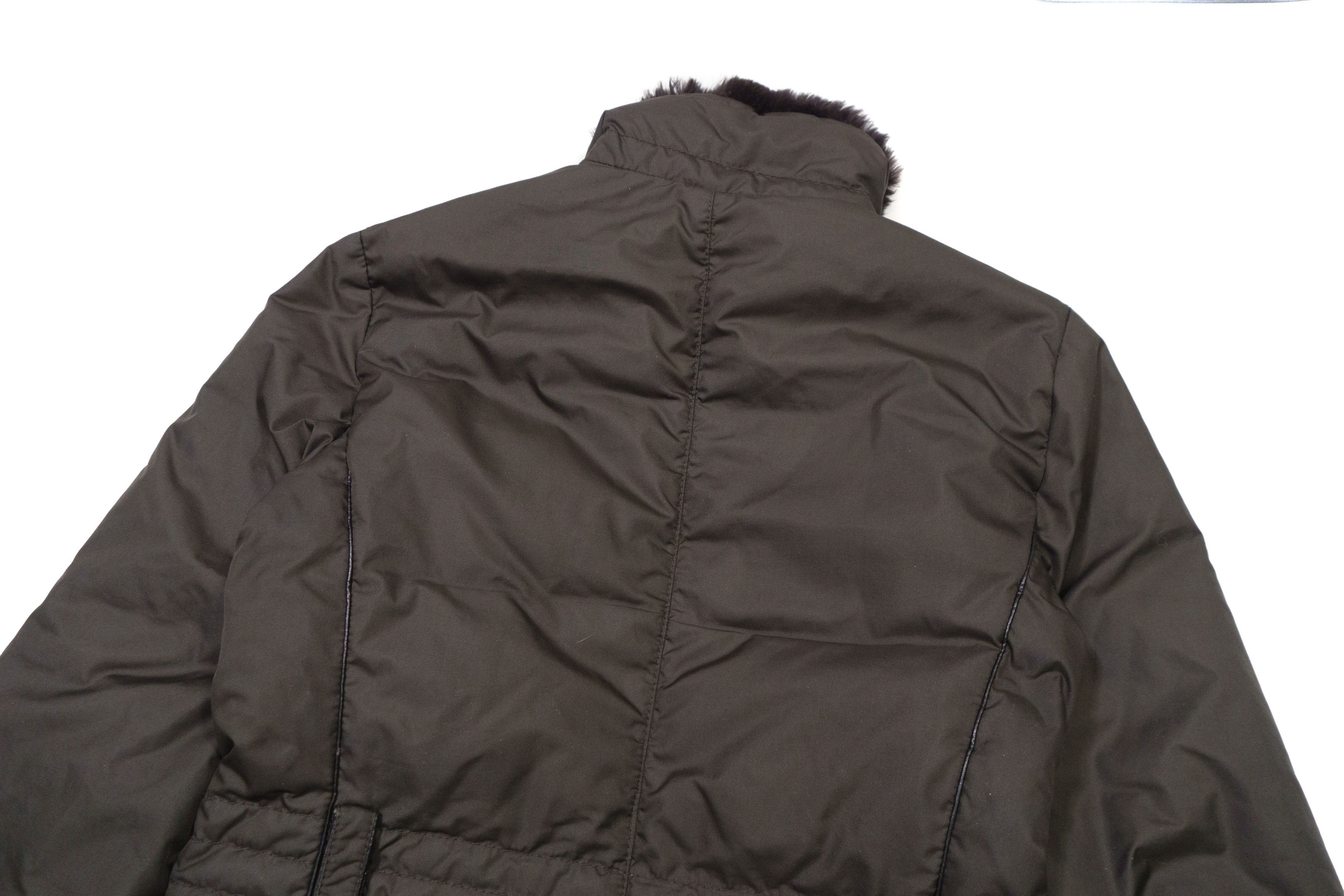 Moncler 00s Long Down Coat High Fur Collar Vintage Size M / US 6-8 / IT 42-44 - 4 Thumbnail