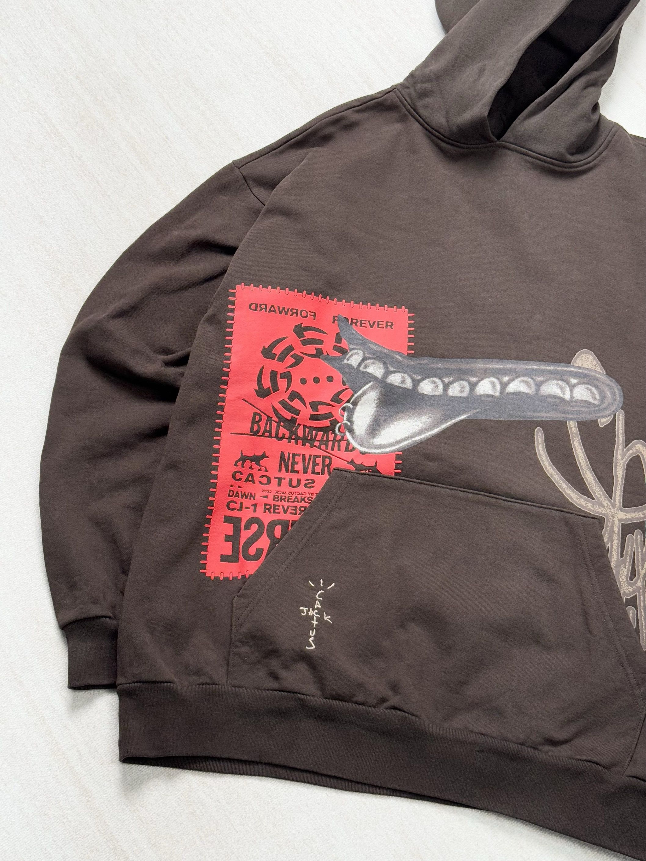 Travis Scott UNWORN* Travis Scott Grin Hoodie Size US L / EU 52-54 / 3 - 2 Thumbnail