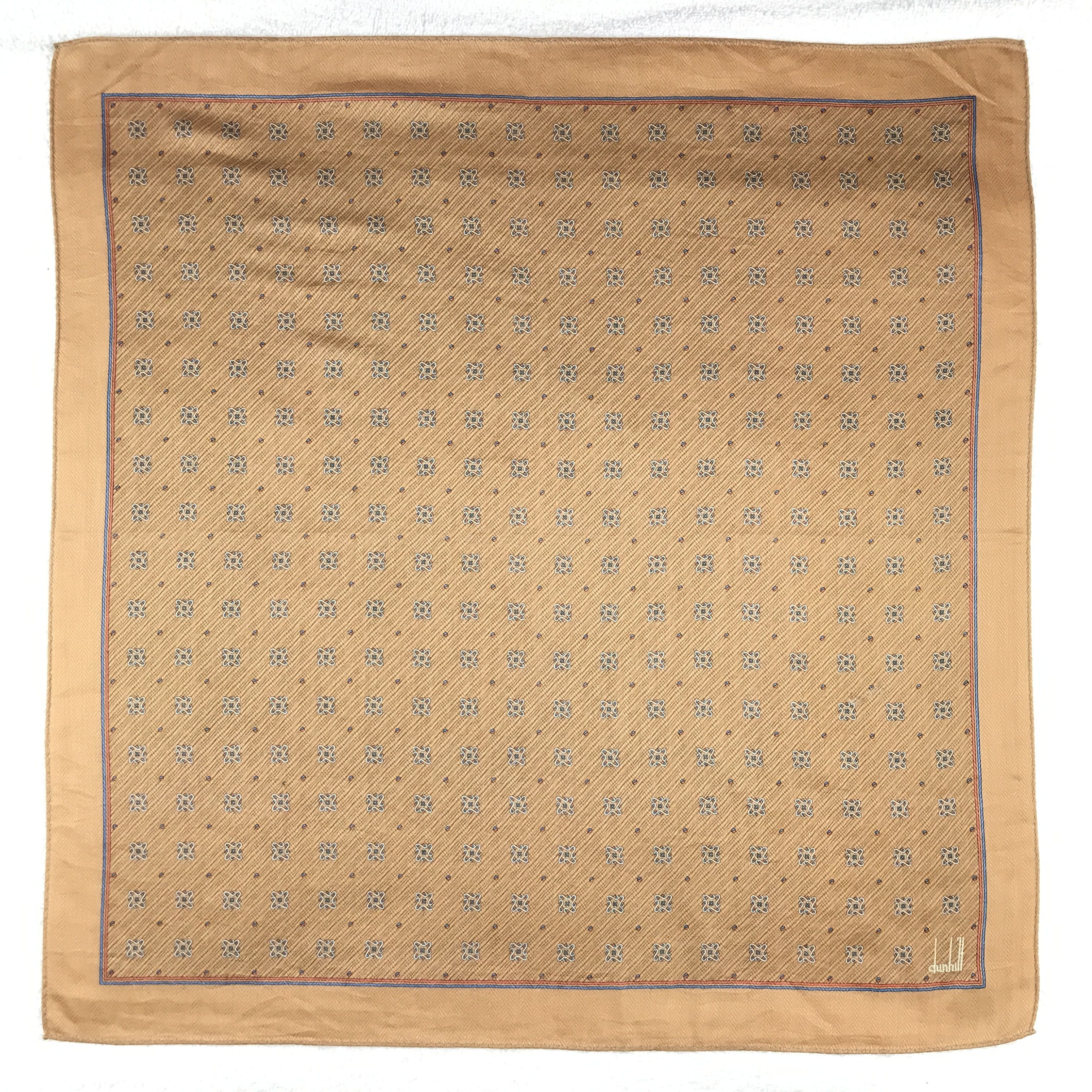 Alfred Dunhill × Designer × Vintage Vintage Dunhill Bandana Neckerchief Handkerchief Size ONE SIZE - 1 Thumbnail