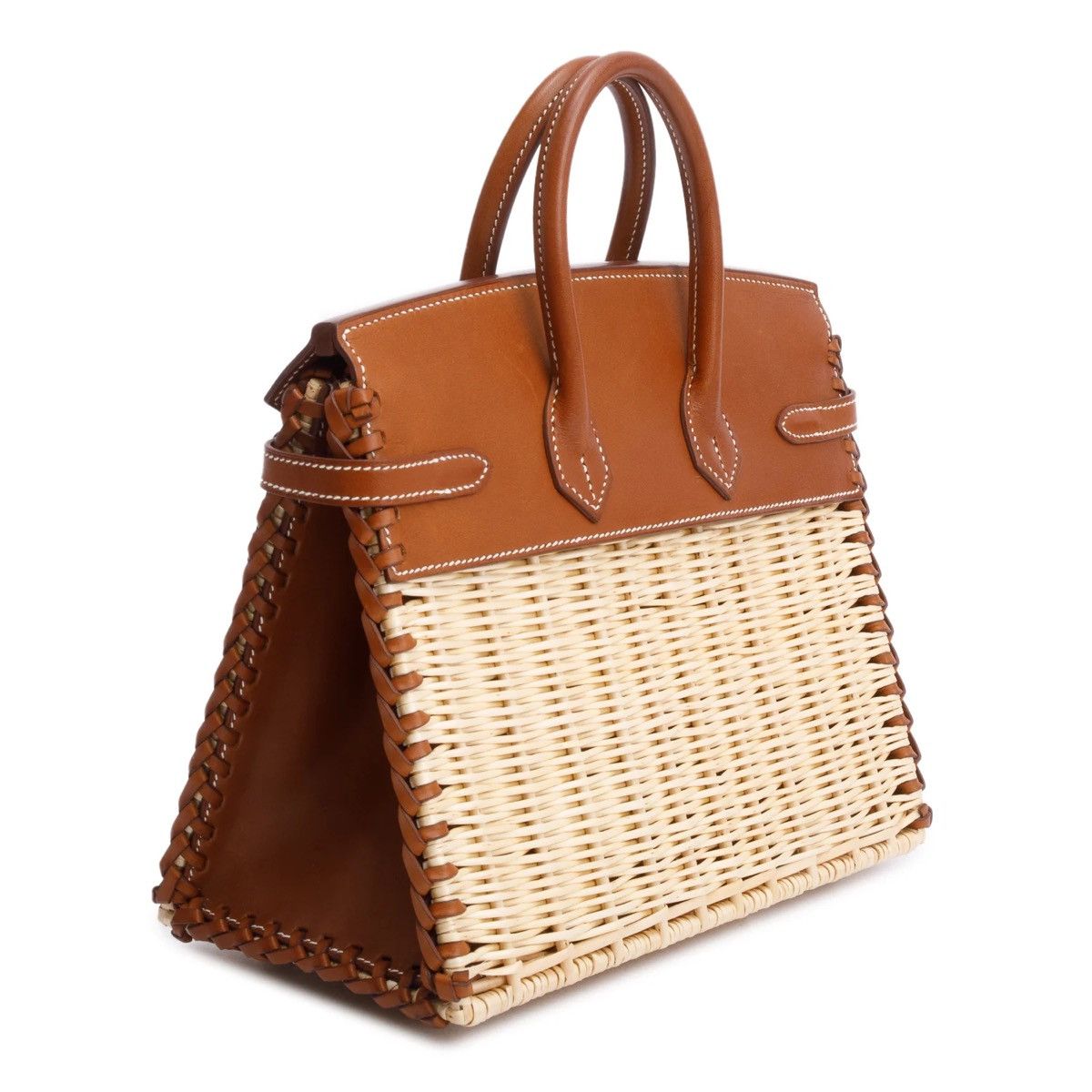 Hermes HERMES Osier Veau Barenia Birkin Picnic 25 Size ONE SIZE - 6 Thumbnail