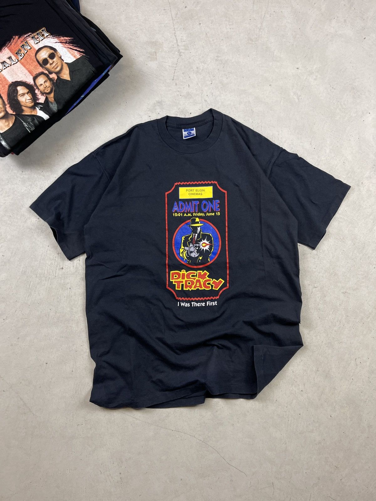 Vintage 1990s Dick Tracy ‘I was there’ Tee Size US XL / EU 56 / 4 - 1 Thumbnail