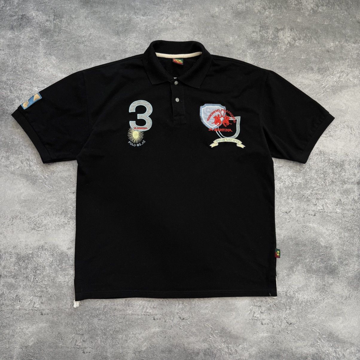 Ralph Lauren La Martina Polo Argentina Team Shirt Y2K Style Size US XL / EU 56 / 4 - 1 Thumbnail