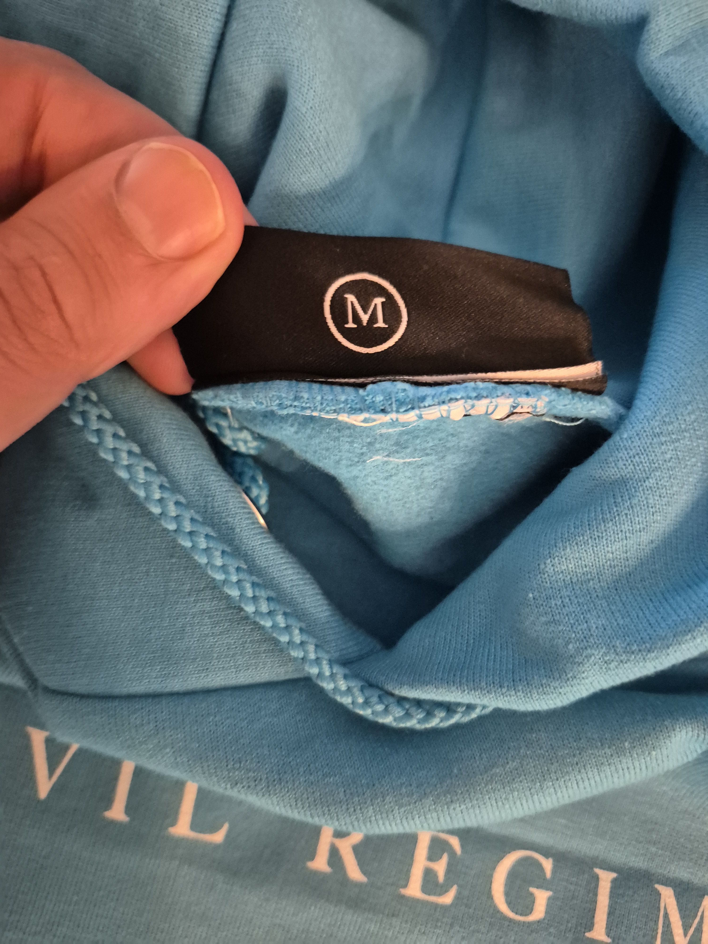 Civil Regime Civil Regime X Champion Collab Blue Rose Hoodie Sz Med NWT Size US M / EU 48-50 / 2 - 5 Thumbnail