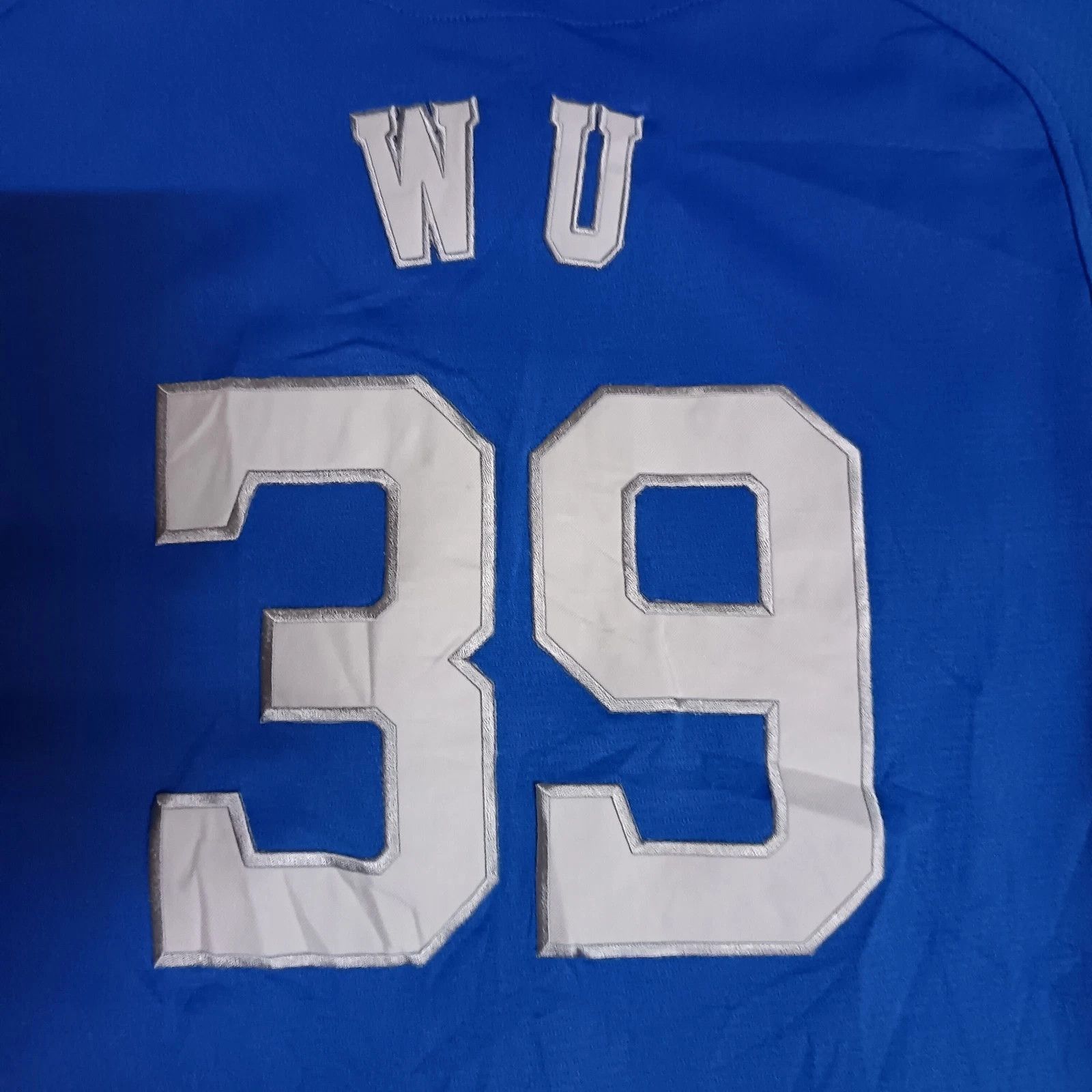 Majestic Seibu Lions Nien-Ting Wu 呉念庭 Japanese Taiwan Baseball Jersey Size US S / EU 44-46 / 1 - 7 Thumbnail