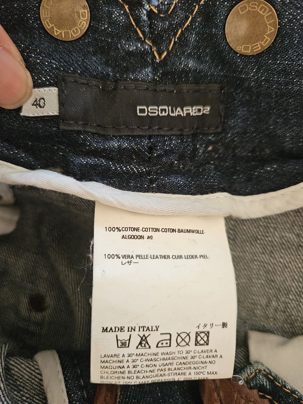 Dsquared2 Dsquared overrolls jeans Size US 34 / EU 50 - 9 Thumbnail