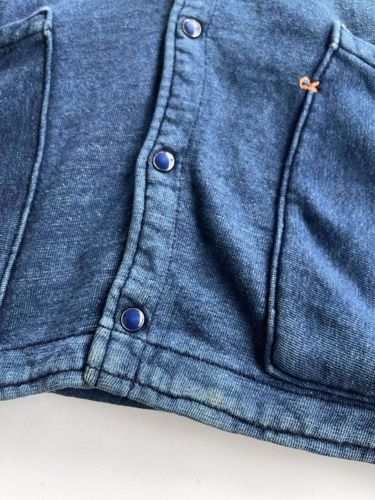 45rpm 45rpm Kapital Dyed Indigo Men Cardigan Jacket Size US L / EU 52-54 / 3 - 8 Thumbnail