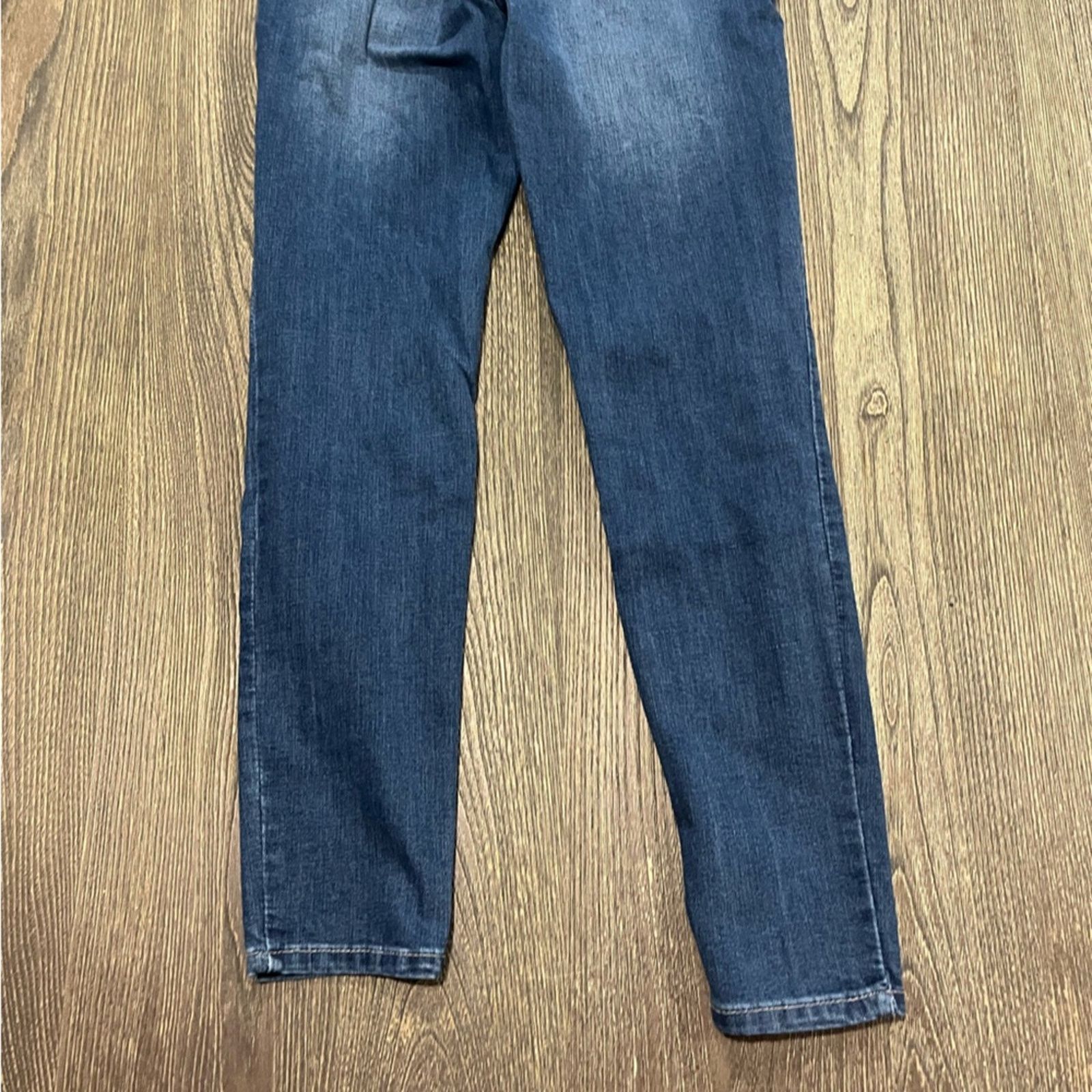Vintage 1822 Adrianna Skinny Jeans Low Rise Pockets Distressed Siz 4 Size 27" / US 4 / IT 40 - 11 Thumbnail