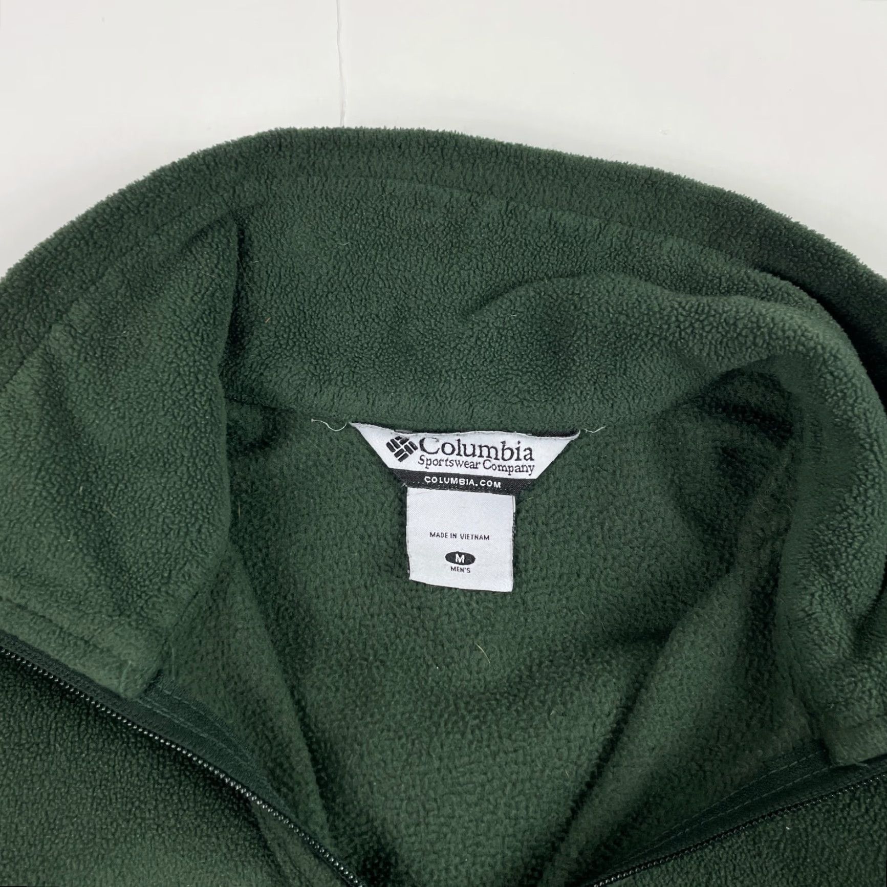 Vintage Columbia Jacket Men Medium Green Fleece Full Zip Outdoor Hiking Ski Size US M / EU 48-50 / 2 - 7 Thumbnail