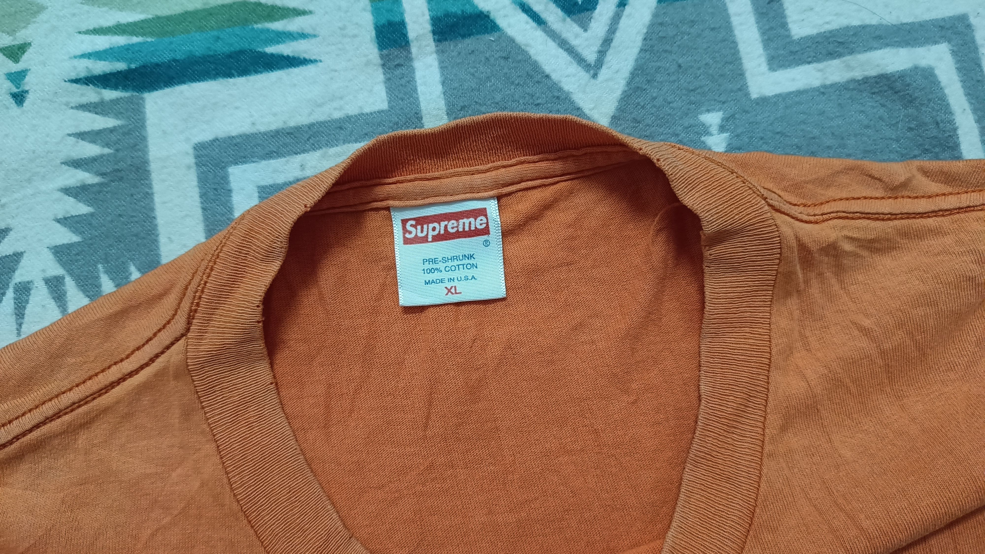 Supreme 🔥🔥 Rare Vintage 2002 Supreme Death Wish Tee Size US XL / EU 56 / 4 - 7 Thumbnail