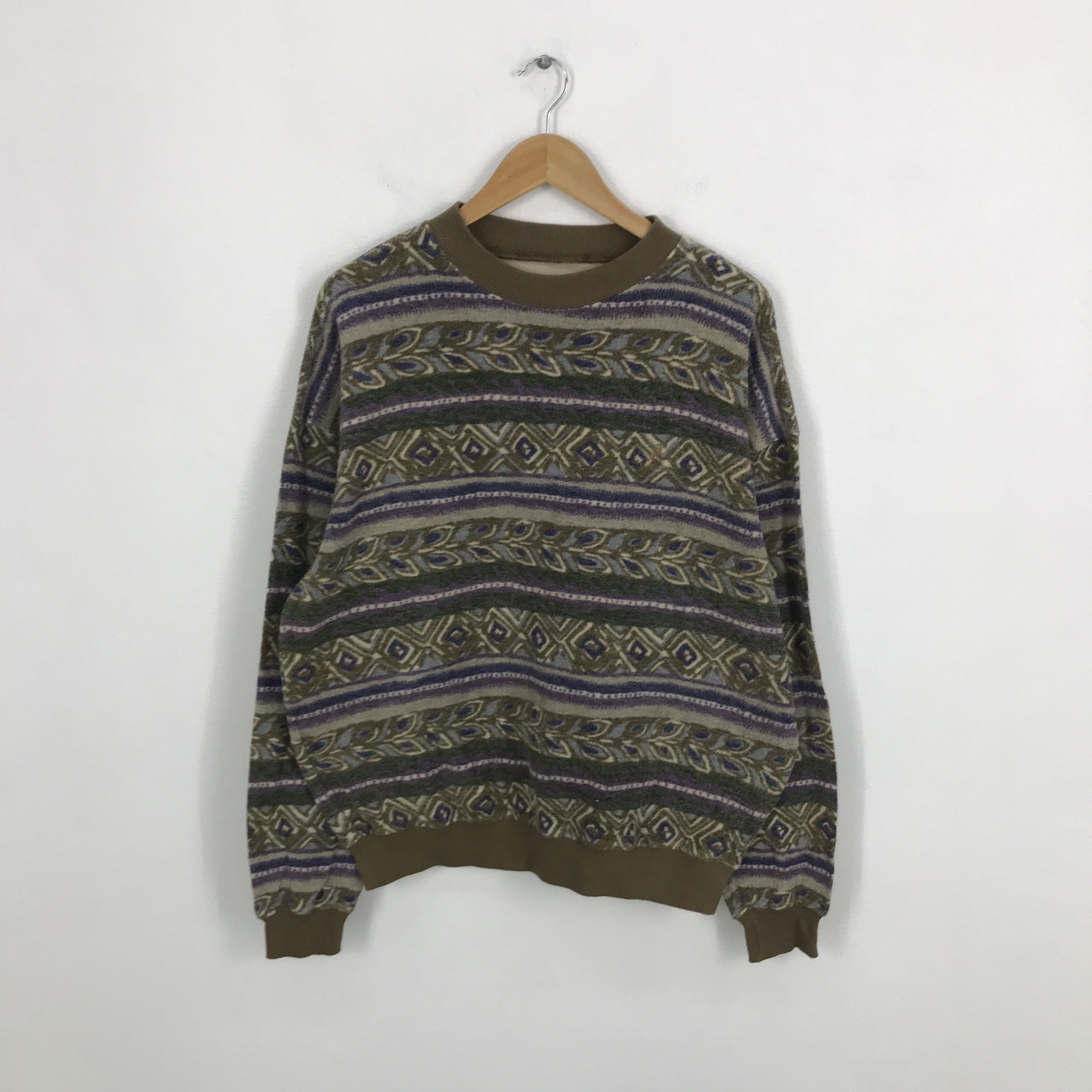 Japanese Brand × Vintage Navajo polo country vintage sweatshirt Size US M / EU 48-50 / 2 - 1 Thumbnail