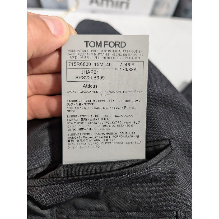 Tom Ford o1rshd1 Blazer Jacket in Black Size US S / EU 44-46 / 1 - 17 Thumbnail