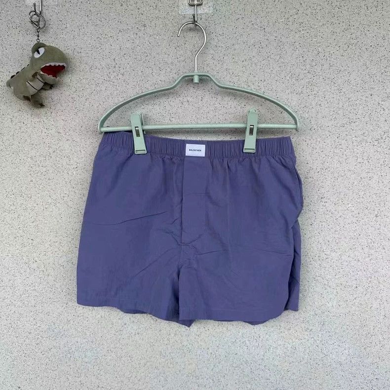 Balenciaga Pants front small logo shorts