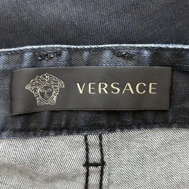 Versace Versace L Size Dark Blue Denim Casual Pants . Size US 32 / EU 48 - 8 Thumbnail