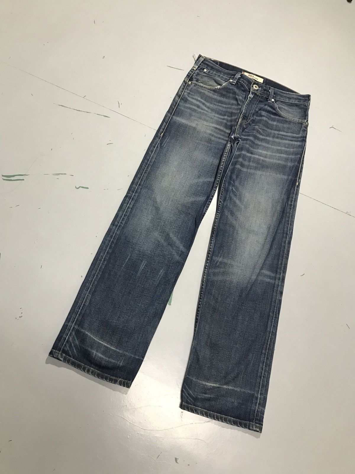 Levi's Vintage Levi’s 503 buckle belt denim Size US 32 / EU 48 - 3 Thumbnail