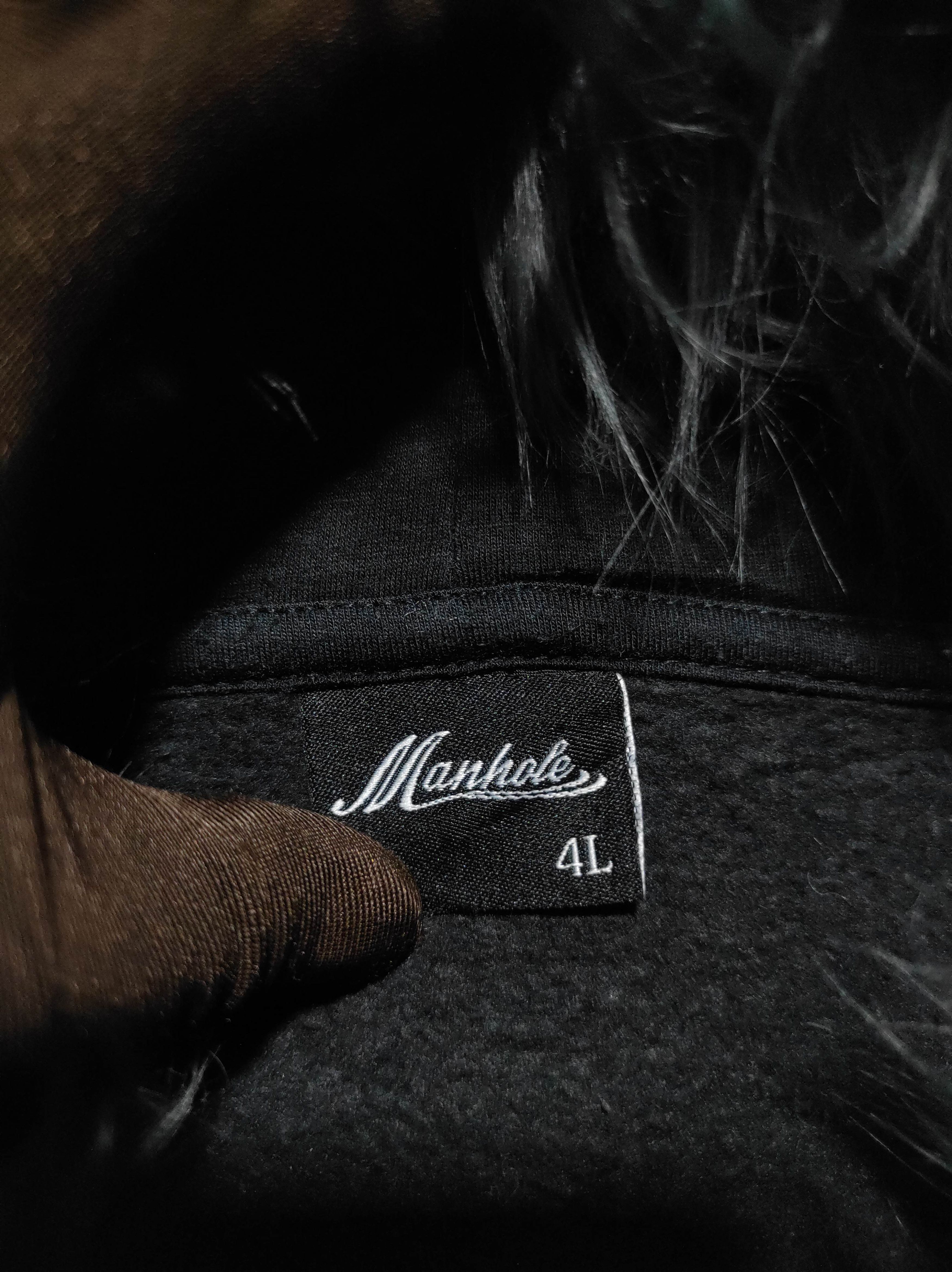 If Six Was Nine Manhole Black Fur Hooded Size US XL / EU 56 / 4 - 9 Thumbnail
