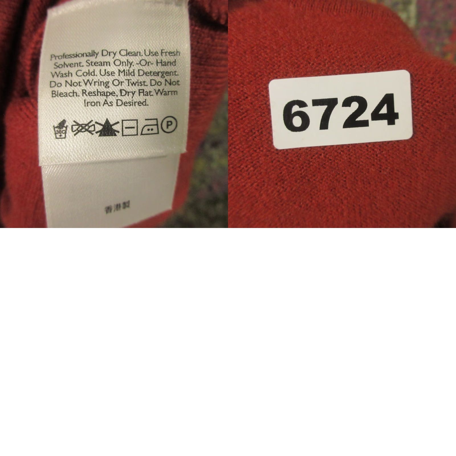 Eddie Bauer Eddie Bauer Merino Wool Sweater Womens Large Clay Red Crew Neck Pullover Size L / US 10 / IT 46 - 8 Thumbnail