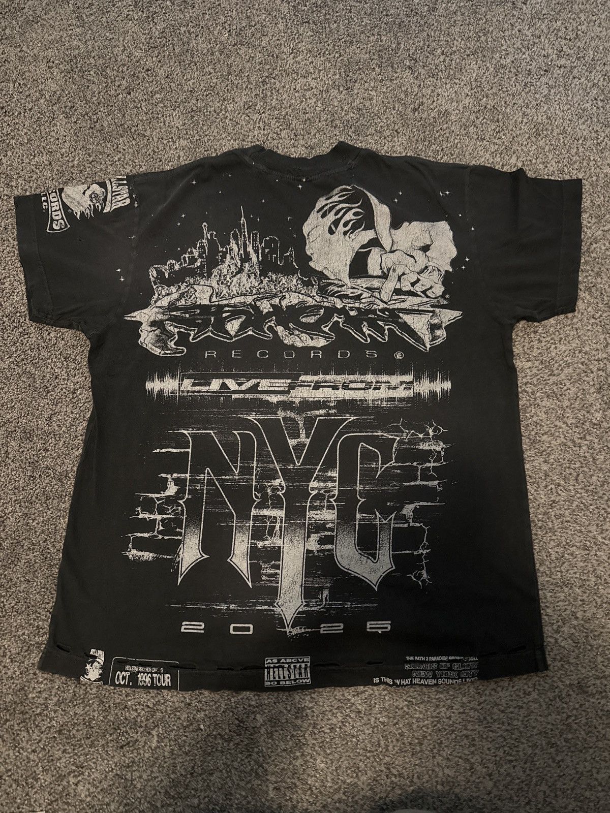 HELLSTAR 🔥🔥BNWT crazy limited Hellstar Liberty Records-XS🔥🔥 Size US XS / EU 42 / 0 - 2 Thumbnail