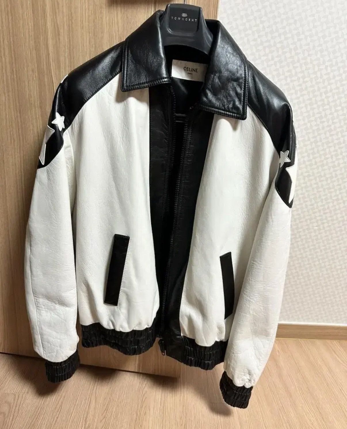 Celine Celine 22FW boydoll americana leather jacket in lamb sz48 Size US M / EU 48-50 / 2 - 4 Thumbnail