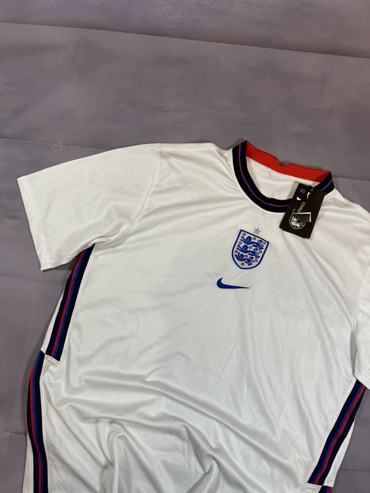 Nike × Vintage NEW England National Team 2020 Nike Jersey Blokcore 2XL Size US XXL / EU 58 / 5 - 3 Thumbnail