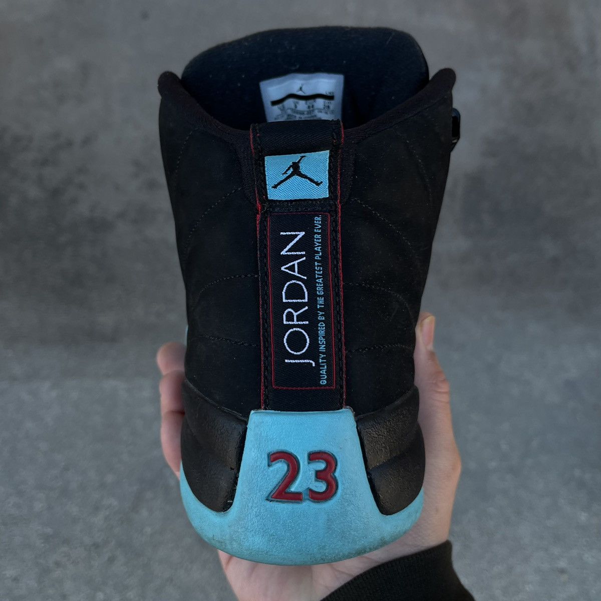 Jordan Brand × Nike VNDS 2013’ Jordan 12 Retro Gamma Blue Men’s Sz 10 Size US 10 / EU 43 - 8 Thumbnail