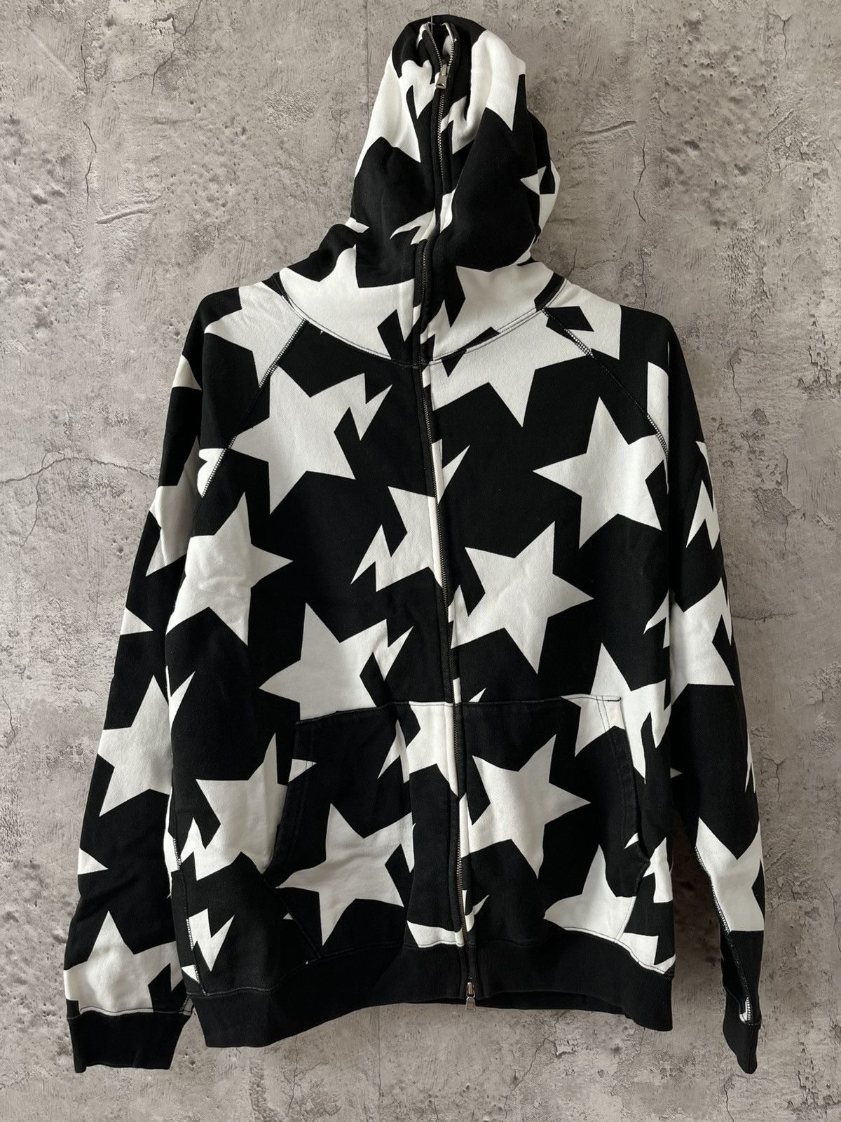 Bape BAPE - Star Pattern Full Zip Hoodie | Grailed