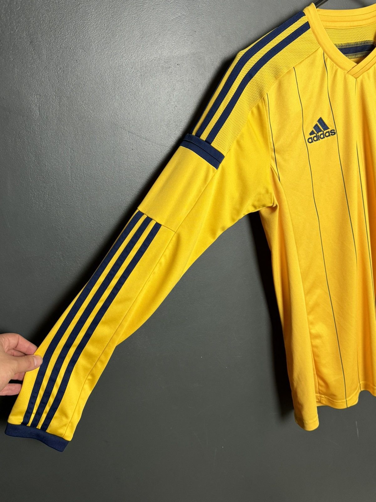 Adidas Metalist Kharkiv 14/15 Home Football Long Sleeve Jersey Size US S / EU 44-46 / 1 - 5 Thumbnail