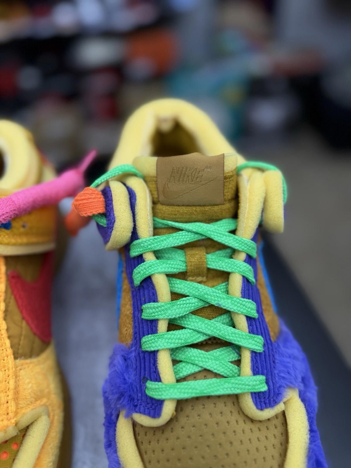 Nike Size 9.5 Cactus Plant Flea Market x Dunk Swamp Sponge Purple Size US 9.5 / EU 42-43 - 3 Thumbnail