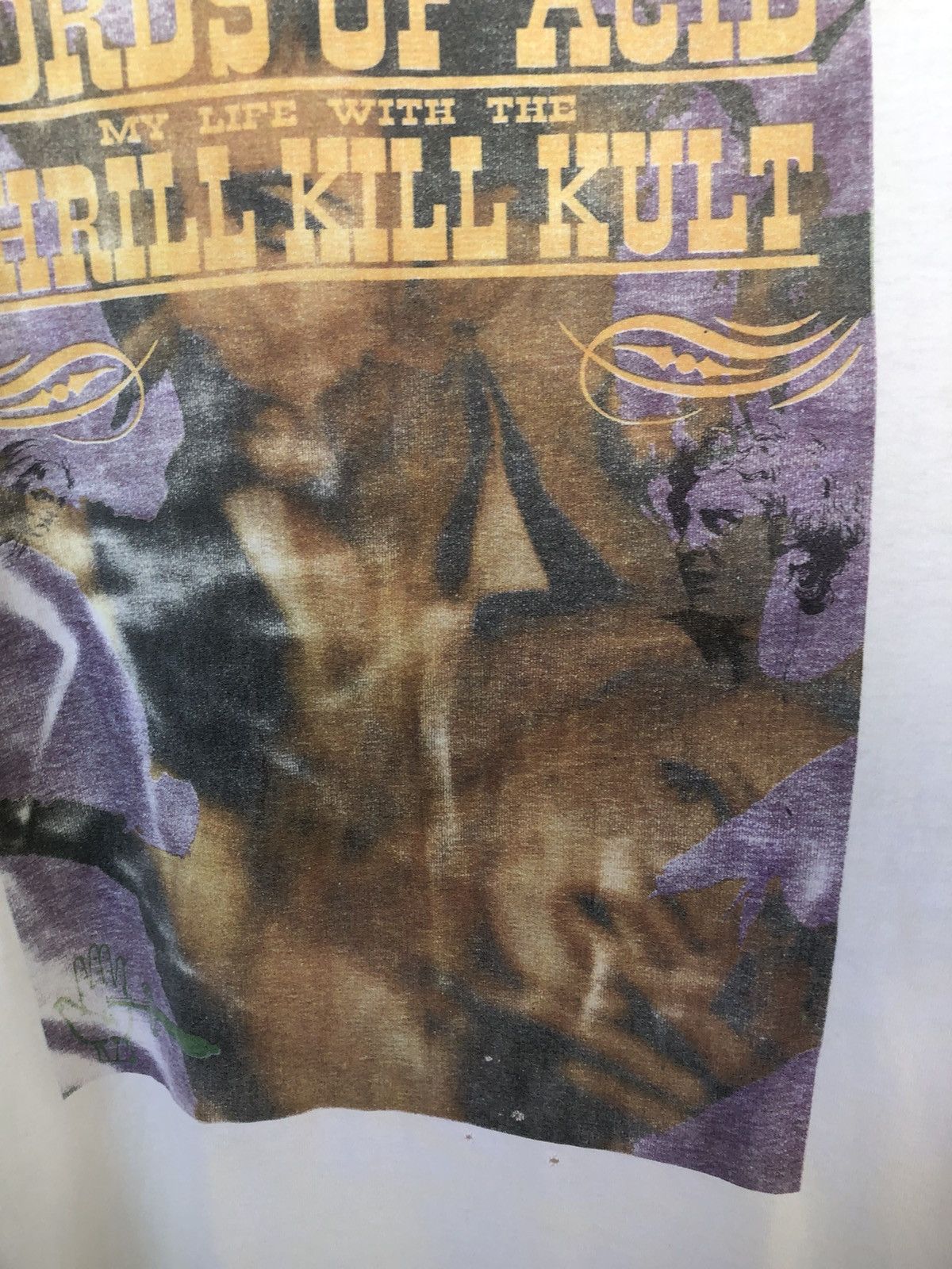Band Tees Vintage 90s LORD OF ACID Electronic Band Tee Size US XL / EU 56 / 4 - 5 Thumbnail