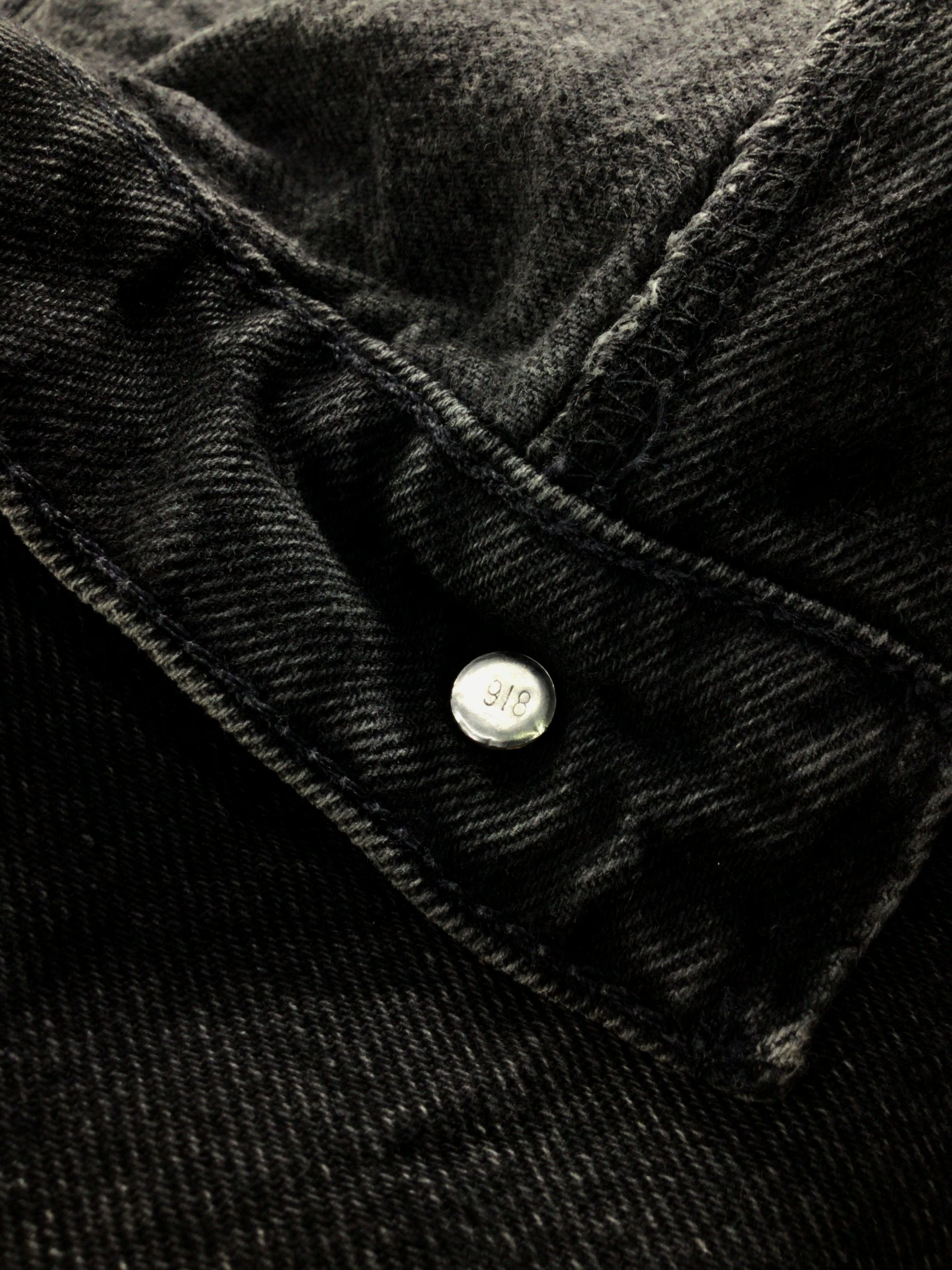 Levi's × Vintage Vintage Levis 550 Jeans Orange Tab Faded Black Denim -J325 Size US 37 - 7 Thumbnail