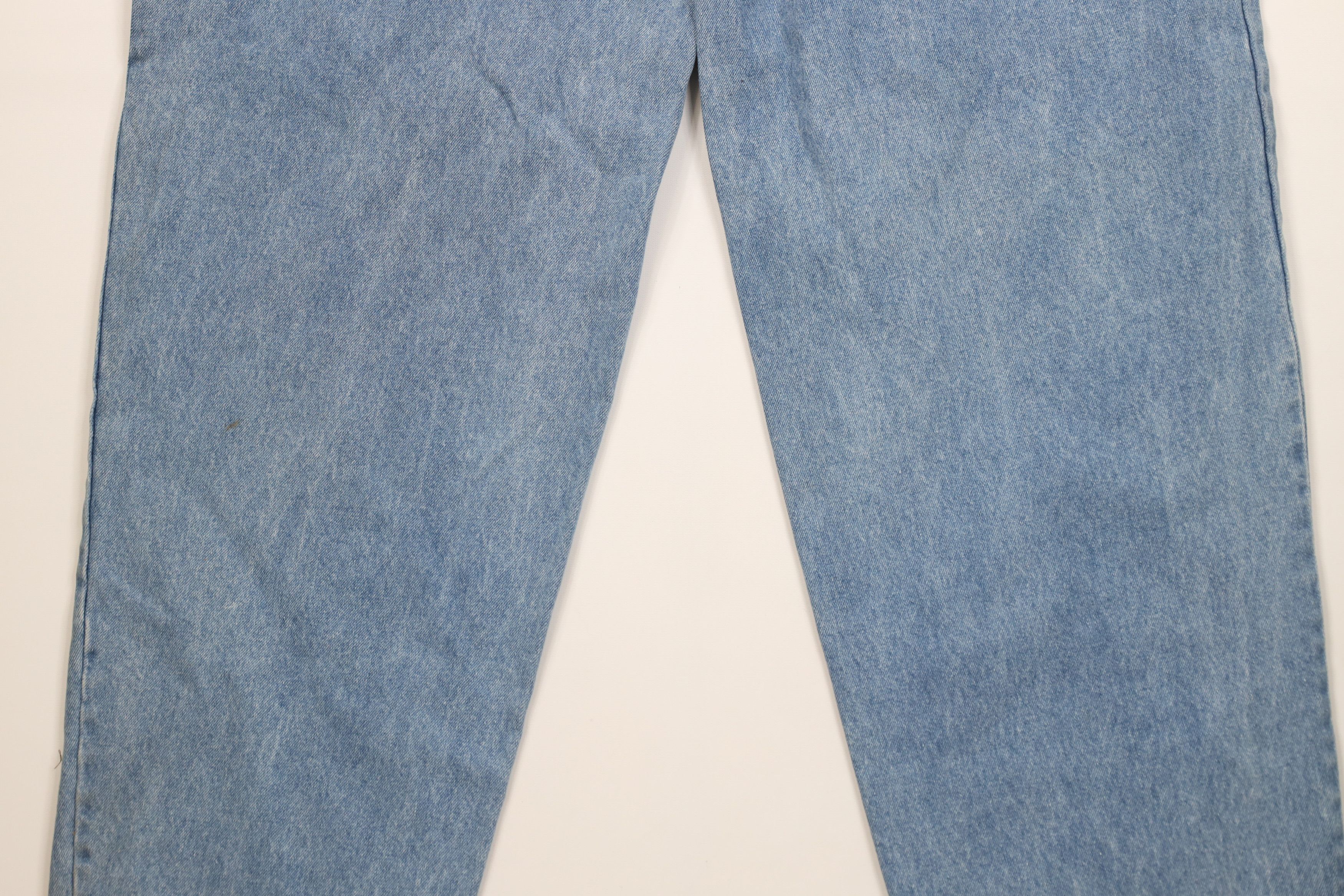 Vintage Deadstock Vintage 90s Streetwear Fit Denim Jeans Blue Cotton Size US 36 / EU 52 - 13 Thumbnail