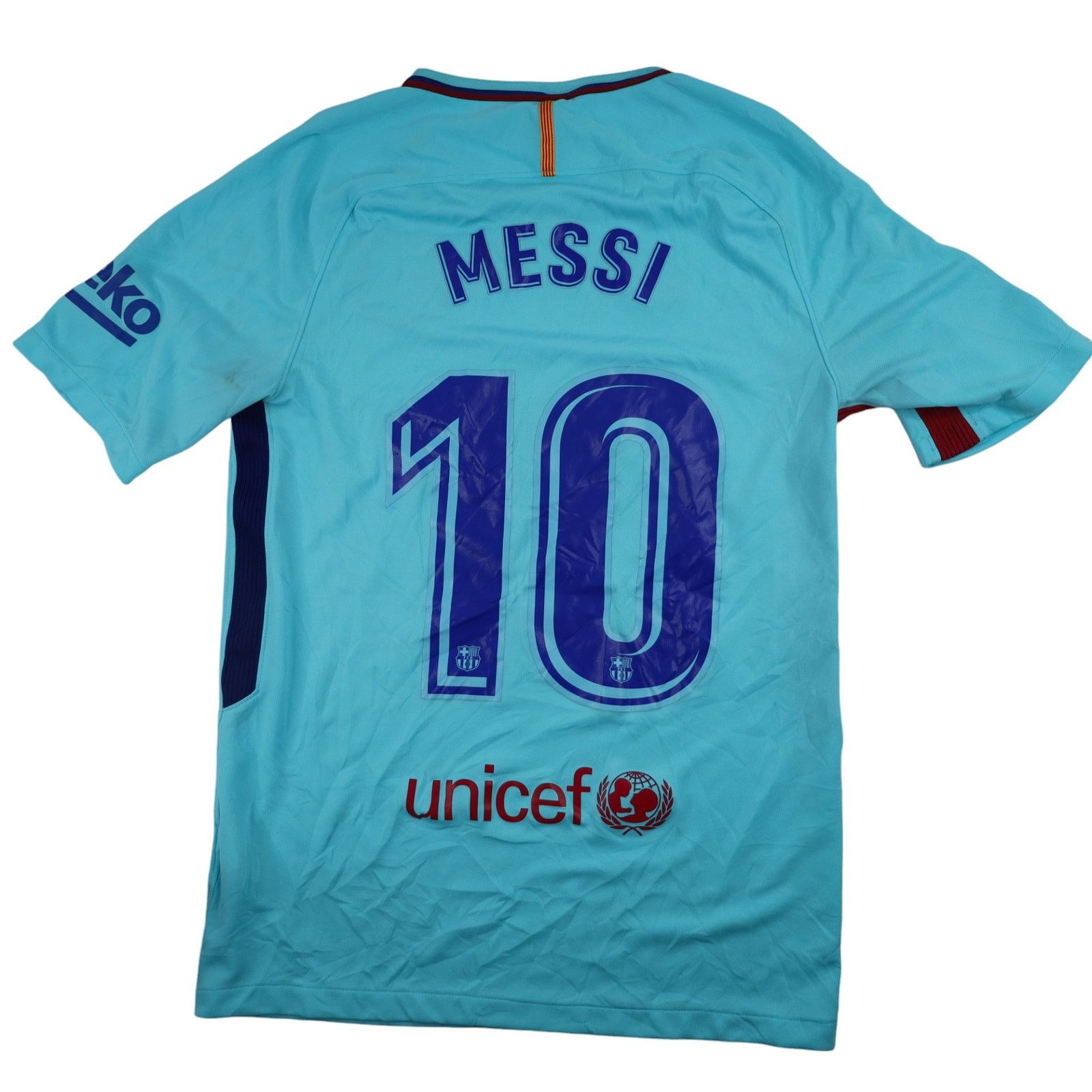 Nike Nike F.C. Barcelona Lionel Messi Soccer Jersey Size US S / EU 44-46 / 1 - 11 Thumbnail