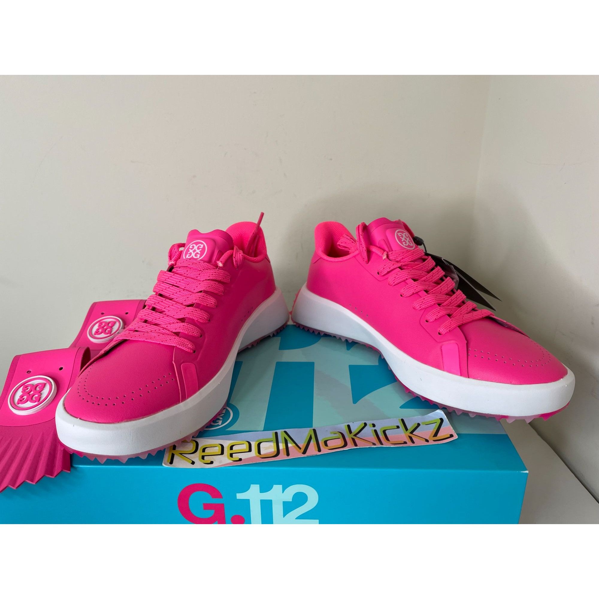 G/FORE G/FORE G.112 KILTIE GOLF SHOES KNOCKOUT PINK WOMENS 7US Size US 7 / IT 37 - 7 Thumbnail