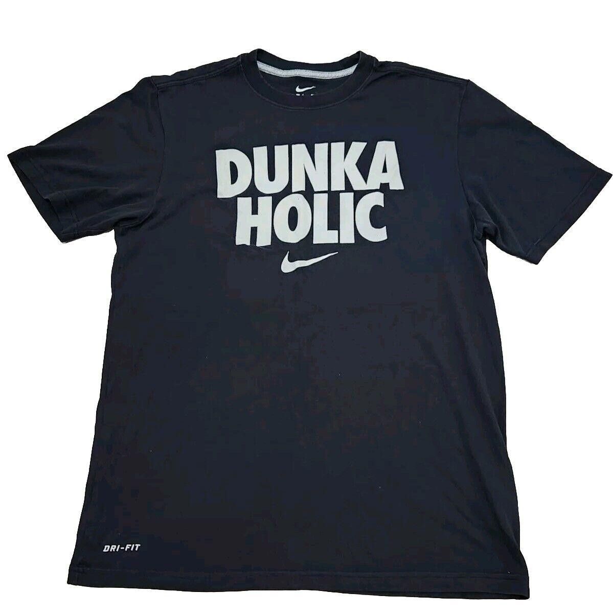 Nike Nike Dri Fit Shirt Medium Dunka Holic Black Graphic Tee Size US M / EU 48-50 / 2 - 1 Thumbnail
