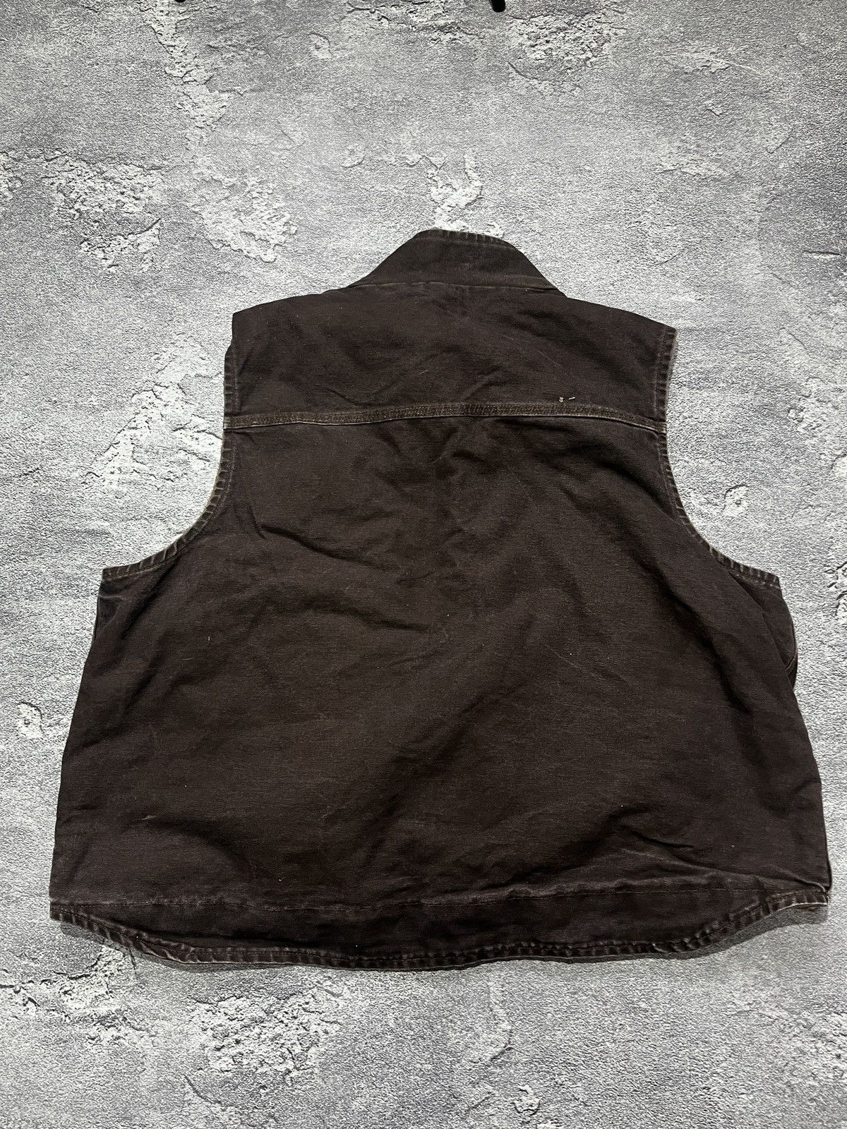 Carhartt Vintage Brown Carhartt Vest Size US XXL / EU 58 / 5 - 7 Thumbnail