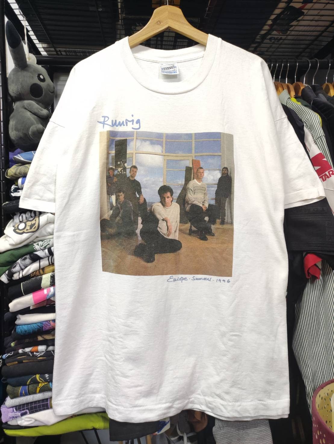 Band Tees Vtg 1996 Runrig Band Europe Summer Tour T-Shirt Size US XXL / EU 58 / 5 - 3 Thumbnail