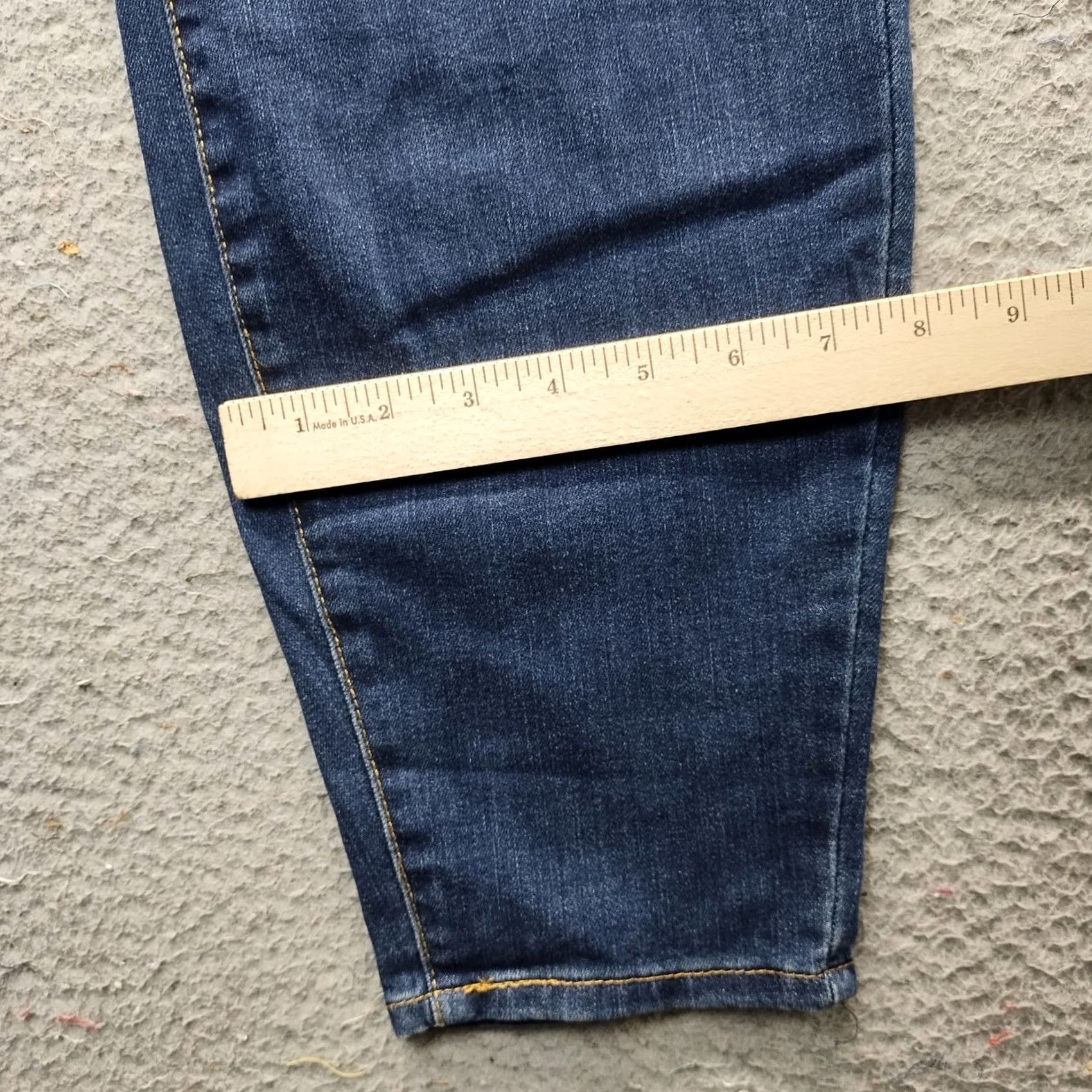 Levi's Levi's Signature Jeans Womens 28W Blue Denim Mid Rise Skinny Leg Jeans Size 28" / US 6 / IT 42 - 6 Thumbnail