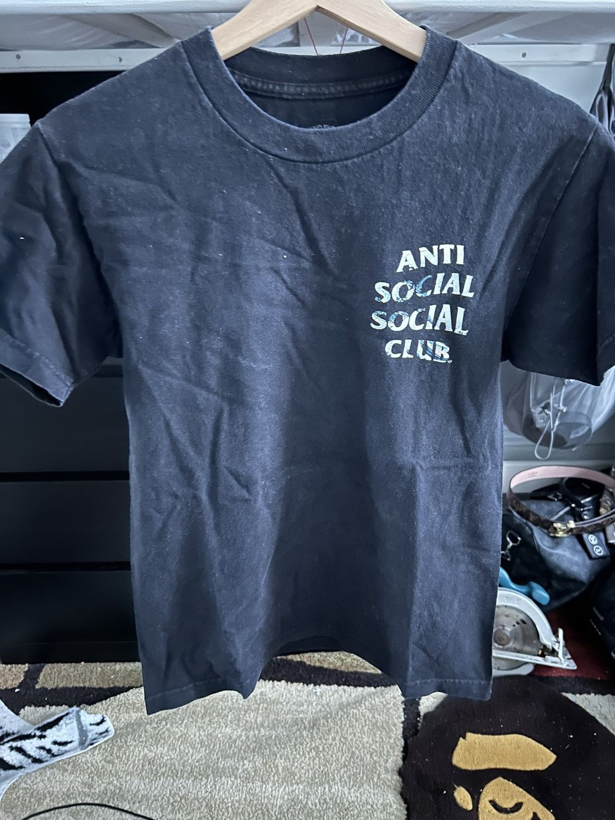 Anti Social Social Club ASSC members only Great Wave Tee Size US S / EU 44-46 / 1 - 1 Thumbnail