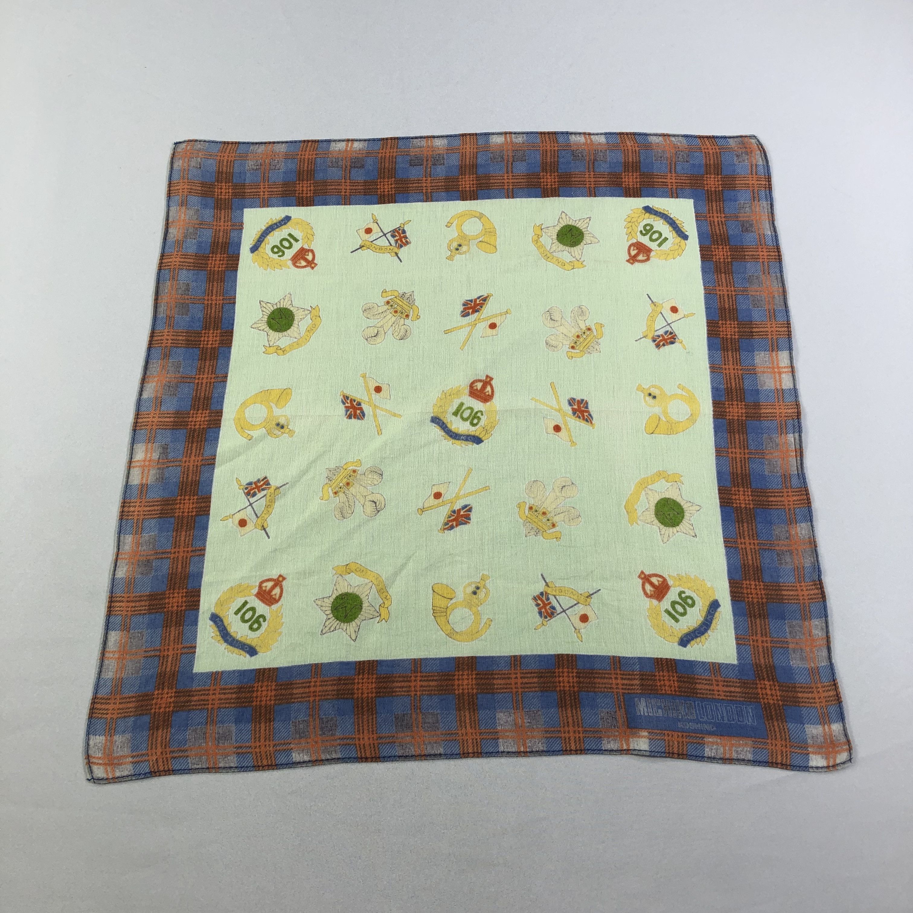 Japanese Brand Michiko London Handkerchief Neckerchief Bandana H2187 Size ONE SIZE - 2 Thumbnail