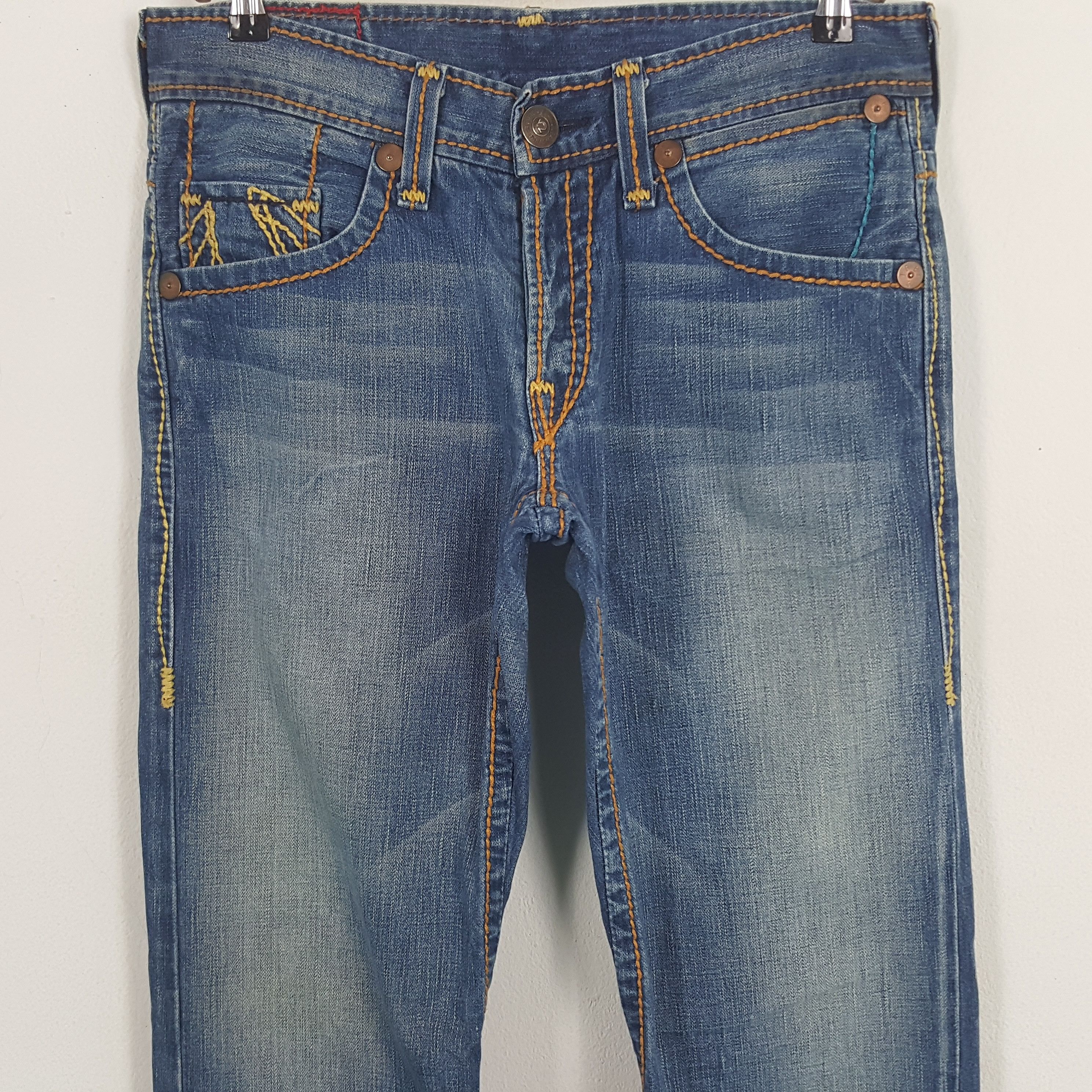 True Religion × Vintage Vintage True Religion USA Denim Jeans Size US 33 - 2 Thumbnail