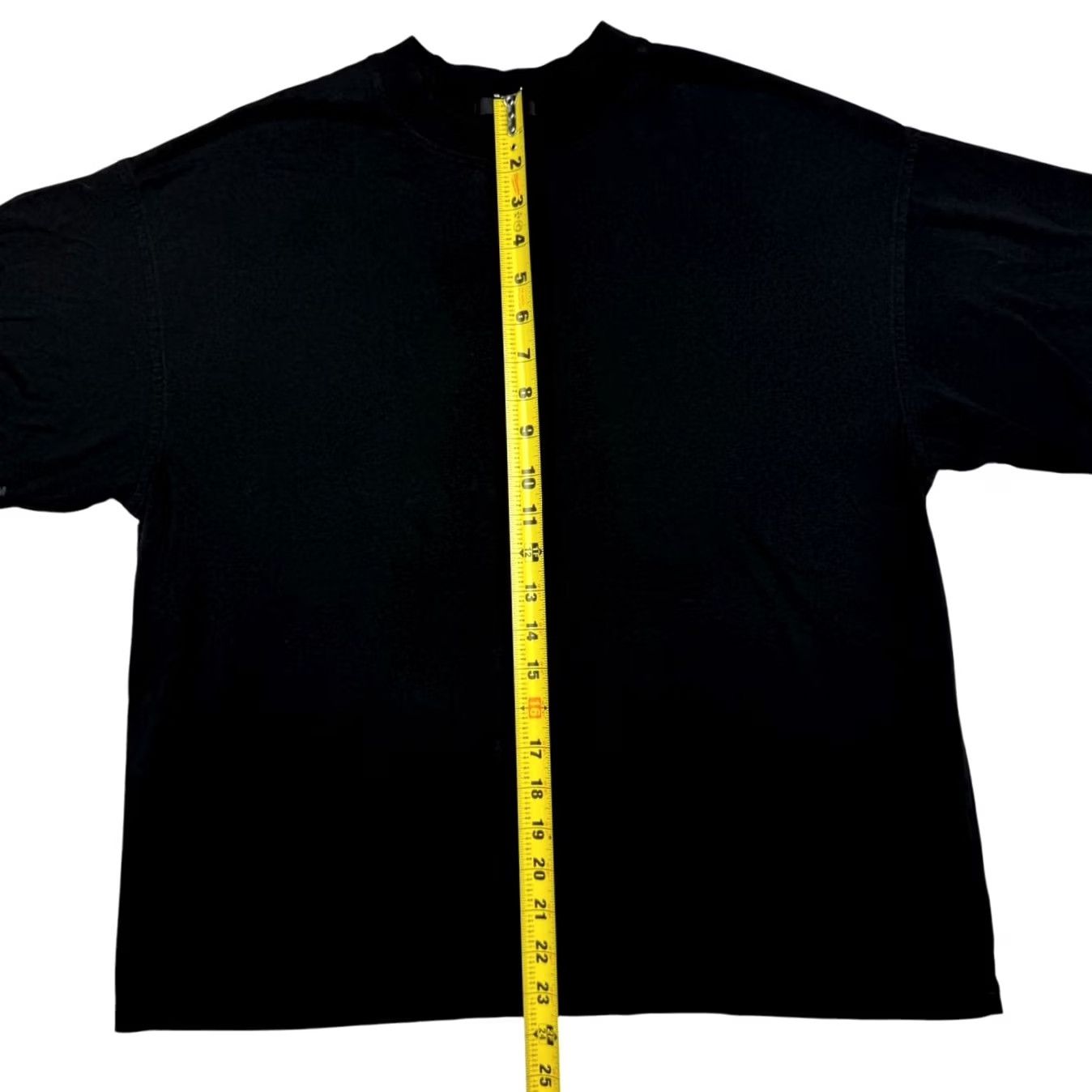 Vintage ATM Black Cotton Crew Neck T-Shirt | XS | Men | T-Shirt | Short Sleeve | Activewear | Nike? Size US XS / EU 42 / 0 - 6 Thumbnail