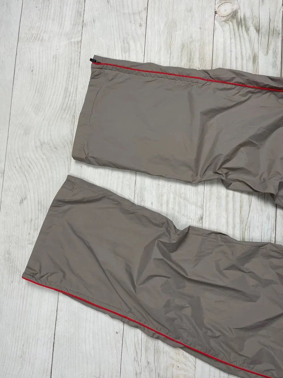 Nike Vintage Nike Track Pants 00s Nylon Swoosh Sriped Y2K Size US 38 / EU 54 - 6 Thumbnail