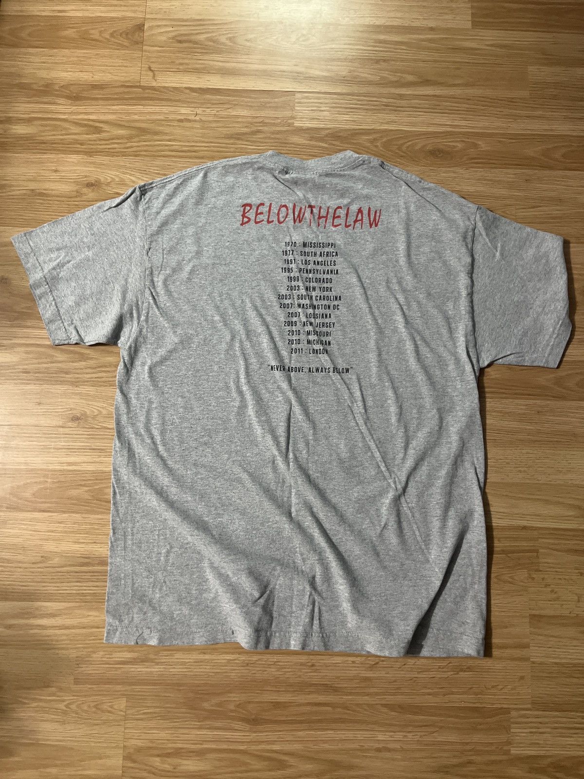 Death Precision Inc Below The Law Size US XL / EU 56 / 4 - 2 Thumbnail