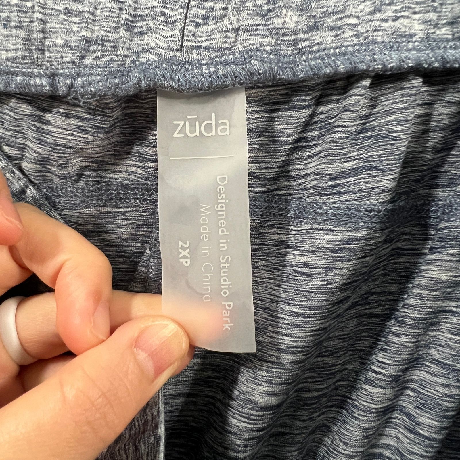 Other zuda Petite Z-Cool Shorts with Pockets Heather Navy, Petite Size 38" / US 16 / IT 52 - 3 Thumbnail