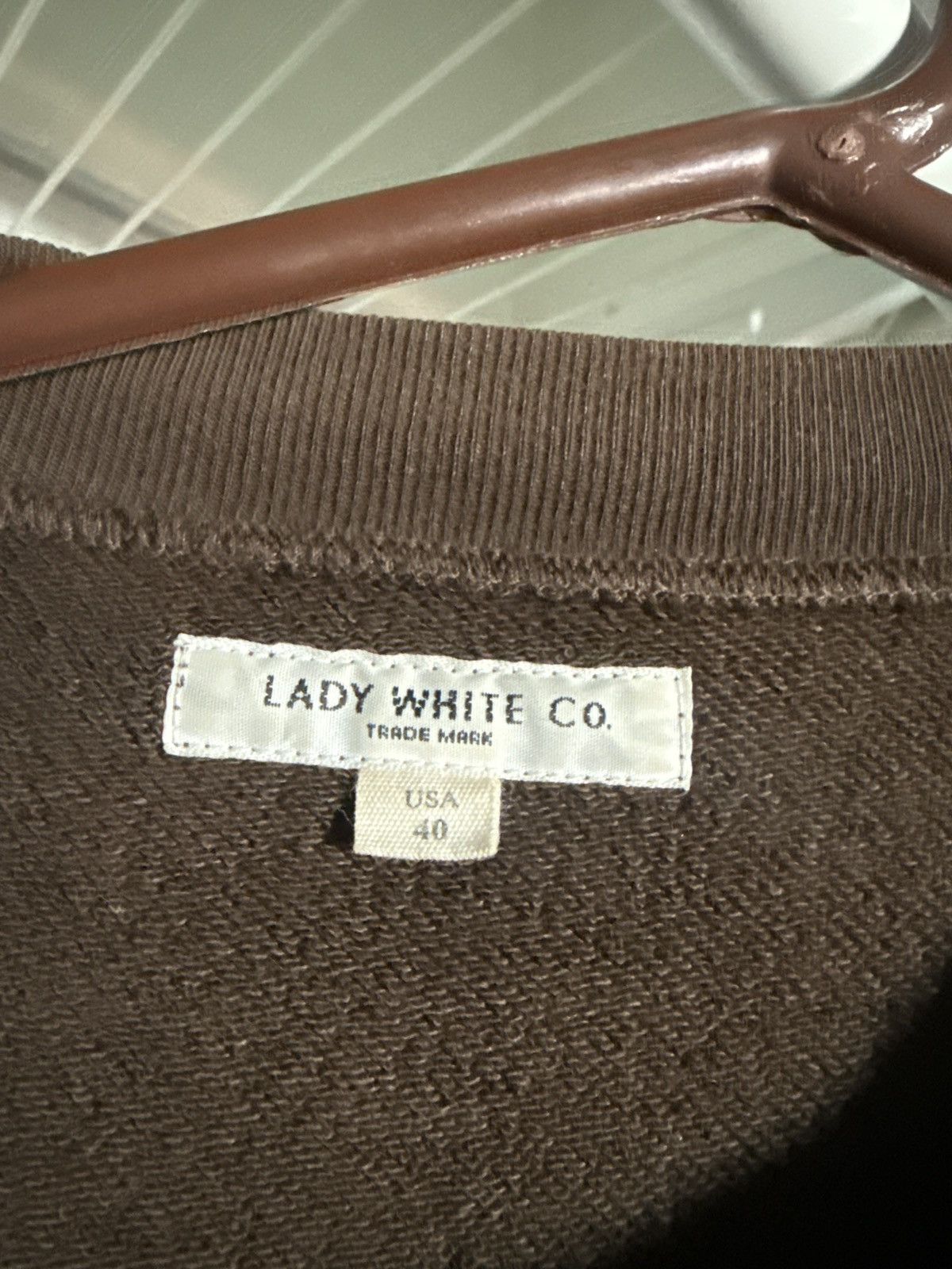 Lady White Co. Split-crew cardigan Size US L / EU 52-54 / 3 - 5 Thumbnail